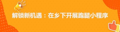 解锁新机遇：在乡下开展<span class=